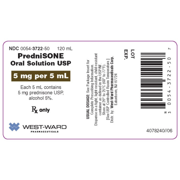 PREDNISONE 5MG/5ML RX Products