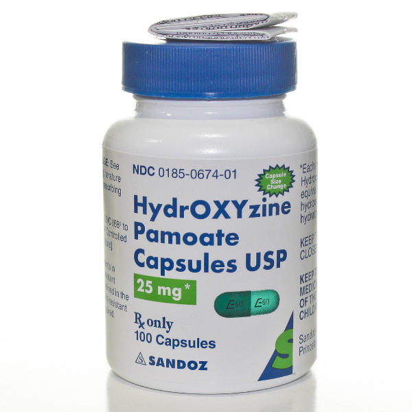 Hydroxyzine Pamoate For Opiate Withdrawal