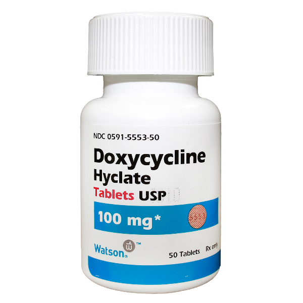 Doxycycline Hyclate Tablets Usp 100mg