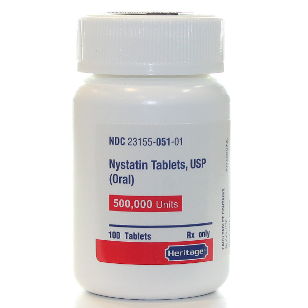 NYSTATIN 500000 UNITS RX Products
