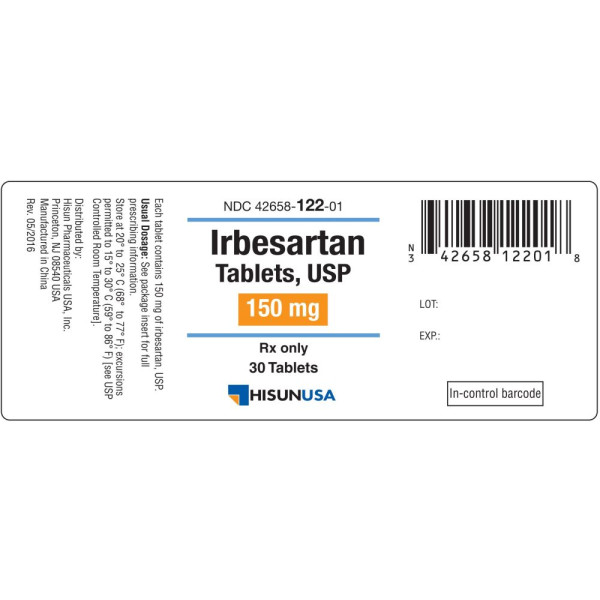 Irbes IRBESARTAN 150MG - RX Products