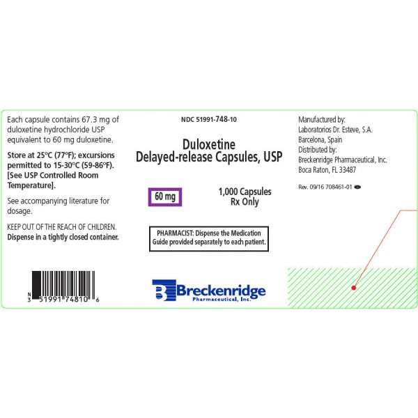 DULOXETINE DR 60MG - RX Products