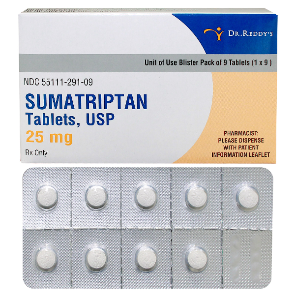 Sumatriptan 25mg rx products