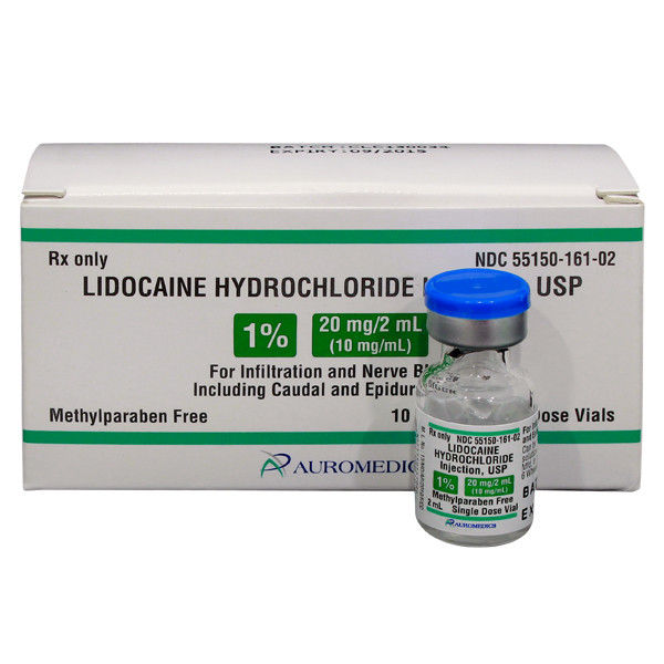 LIDOCAINE HCL PF 1 20MG/ 2ML RX Products
