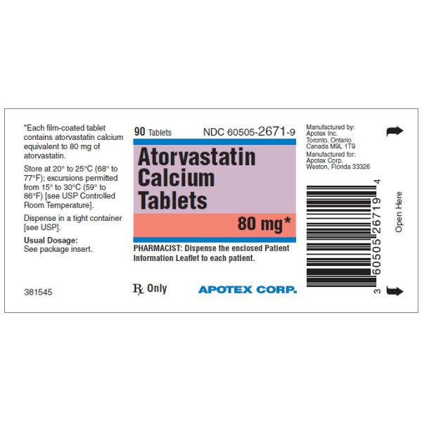 Lipitor 80 mg tablet