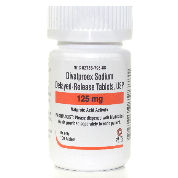 DIVALPROEX NA DR 125MG - RX Products