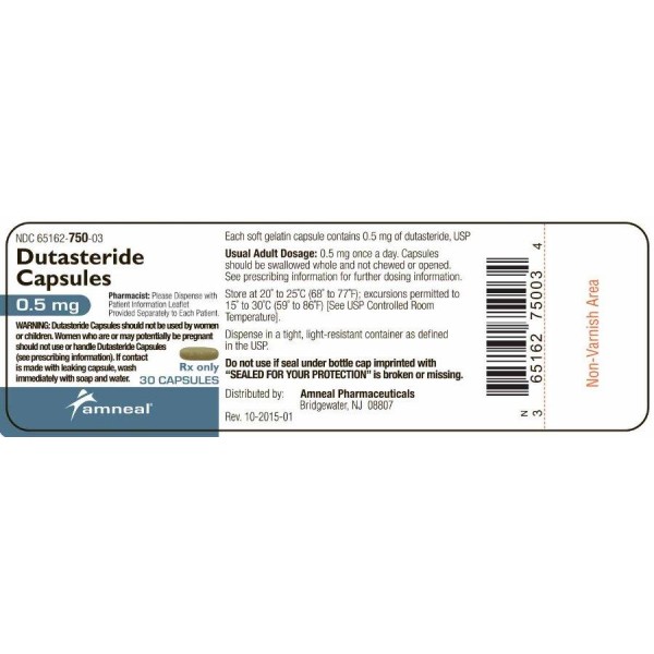 DUTASTERIDE 0.5MG RX Products