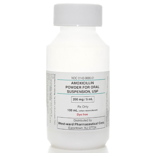 Amoxicillin White Liquid
