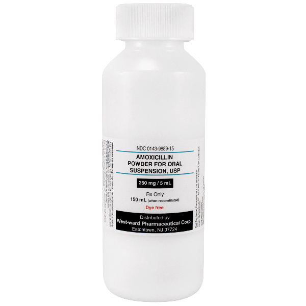 amoxicillin bottle for kids