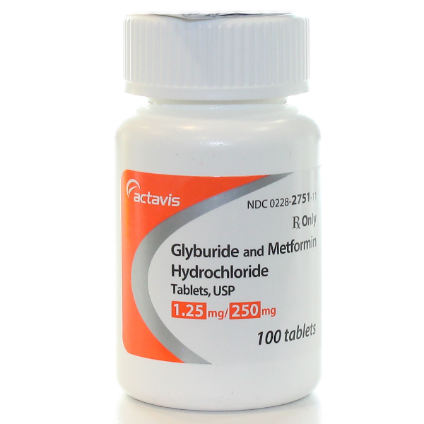 GLYBURIDE-METFORMIN 1.25-250MG - RX Products