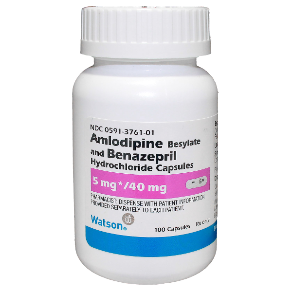 AMLODIPINE/BENAZEPRIL 540MG RX Products