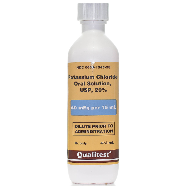 POTASSIUM CHLORIDE SOL 20 RX Products