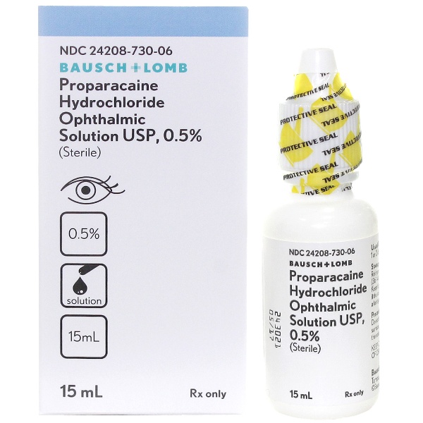 PROPARACAINE HCL OPHTH SOL .5% - RX Products