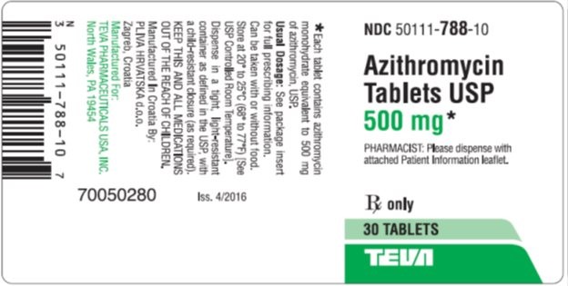 AZITHROMYCIN 500MG Products