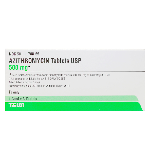 AZITHROMYCIN 500MG Products