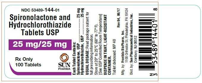 Spironolactone W Hctz 25 25mg Rx Products