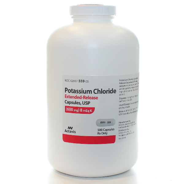 POTASSIUM CHLORIDE ER 8MEQ RX Products