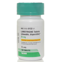 LAMOTRIGINE CHEWABLE 25MG