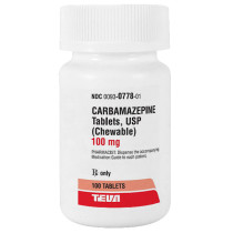 CARBAMAZEPINE CHEWABLE 100MG