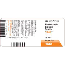 ROSUVASTATIN CALCIUM 10MG