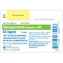 GLYCOPYRROLATE .2MG/ML