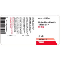 HYDROCHLOROTHIAZIDE 50MG