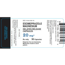 ESOMEPRAZOLE MAGNESIUM DR 20MG