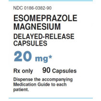 ESOMEPRAZOLE MAGNESIUM DR 20MG