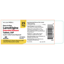 LAMOTRIGINE ER 25MG