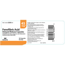 FENOFIBRIC ACID DR 45MG