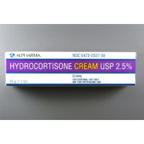 HYDROCORTISONE CRM 2.5%