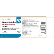 DESVENLAFAXINE ER 100MG