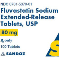 FLUVASTATIN SODIUM ER 80MG
