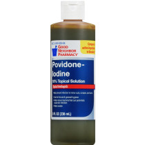 GNP POVIDONE 10% IODINE SOL LIQ