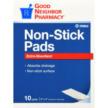 GNP BANDAGE 3/4 INCH NON ADHESV PAD
