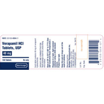 VERAPAMIL HCL 40MG