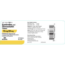 EZETIMIBE/SIMVASTATIN 10/20MG