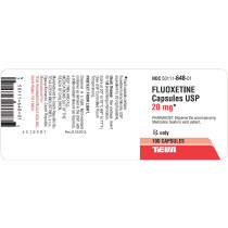 FLUOXETINE HCL 20MG