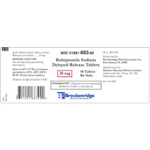 RABEPRAZOLE SOD DR 20MG