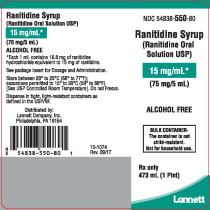 RANITIDINE HCL SYR 15MG/ ML