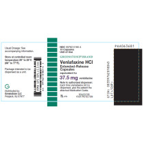 VENLAFAXINE ER 37.5MG