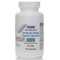 DIVALPROEX SOD SPRINKLES 125MG