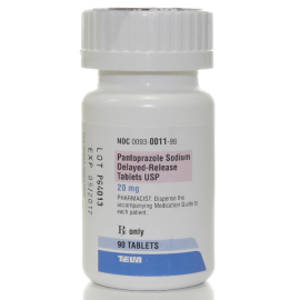 PANTOPRAZOLE SODIUM EC 20MG