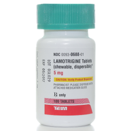 LAMOTRIGINE CHEWABLE 5MG