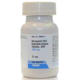 VERAPAMIL HCL ER 180MG