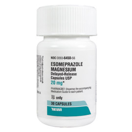 ESOMEPRAZOLE MAGNESIUM DR 20MG