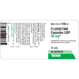 FLUOXETINE HCL 40MG