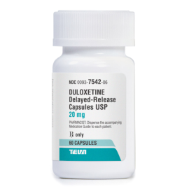 DULOXETINE HCL DR 20MG