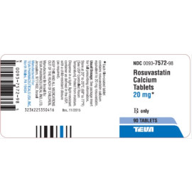 ROSUVASTATIN CALCIUM 20MG
