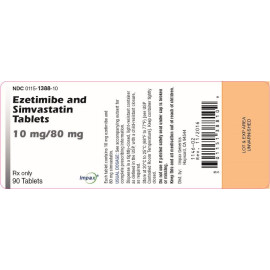 EZETIMIBE/SIMVASTATIN 10/80MG